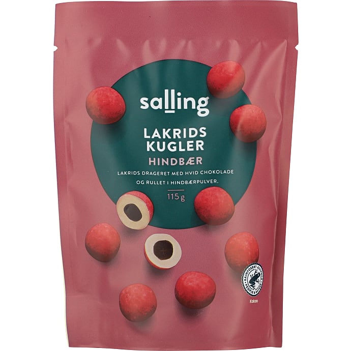Salling Chokoladekugler med hindbær