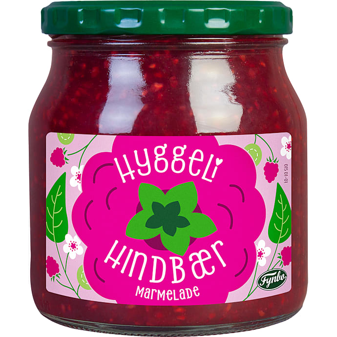 Fynbo Hindbærmarmelade 550 g