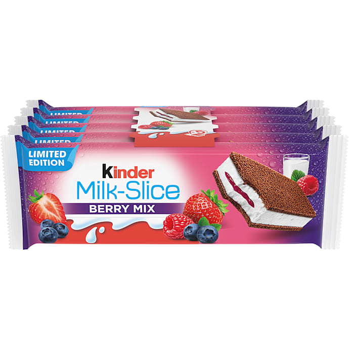 Mælkesnitte m. bær mix