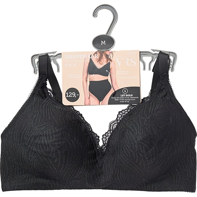 Shapewear VRS Dame Shape Minimizer BH Str. S sort