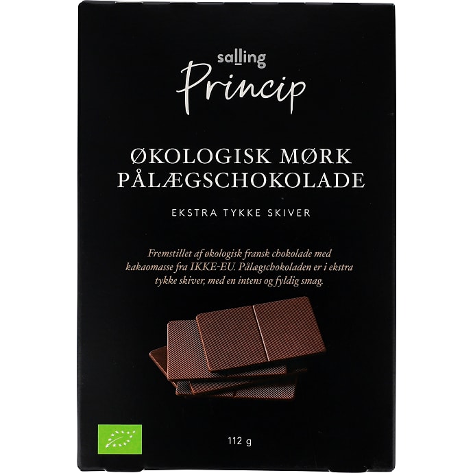 Mørk pålægschokolade – produktbillede