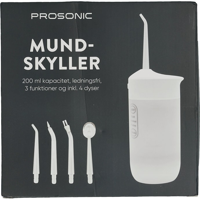 Prosonic mundskyller - hvid – produktbillede