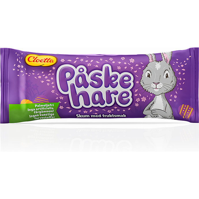Cloetta Påskehare Skum Frugtsmag