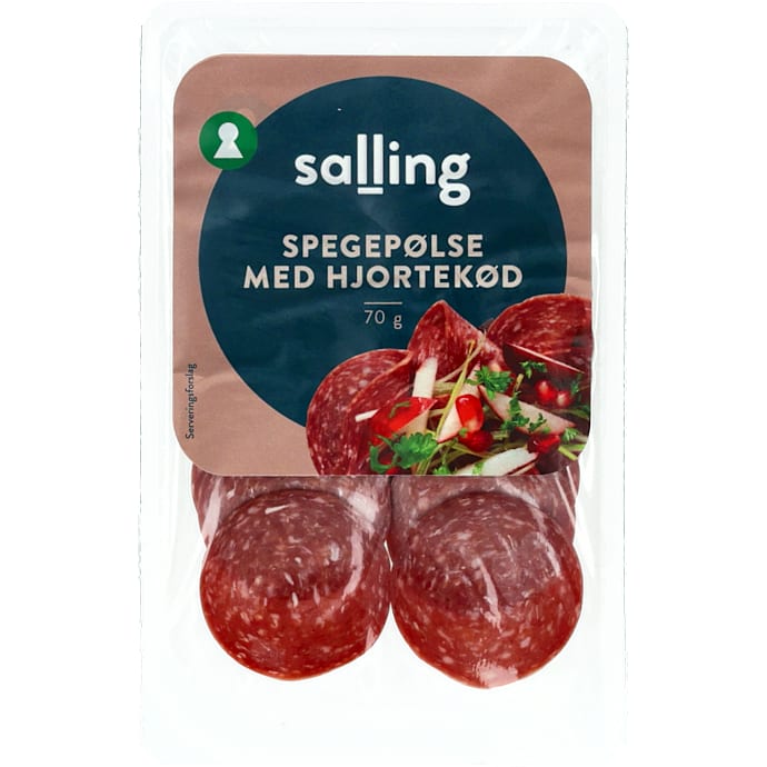 Salling Spegepølse m. hjortekød