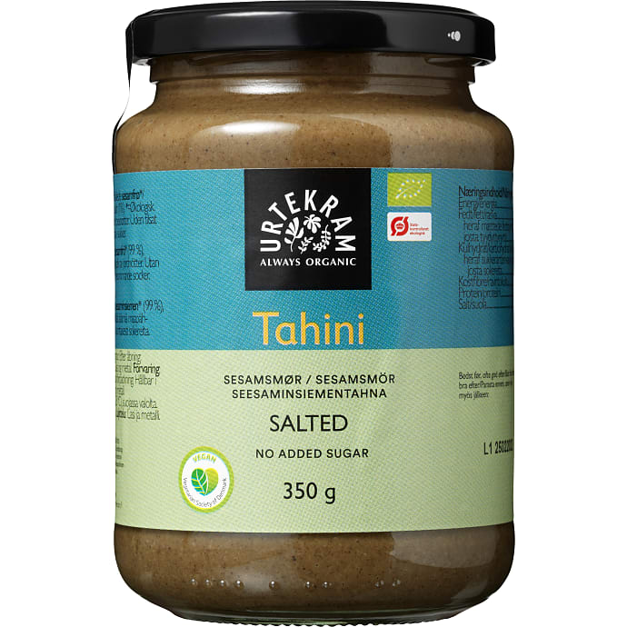 Urtekram Tahin med salt økologisk 350 g