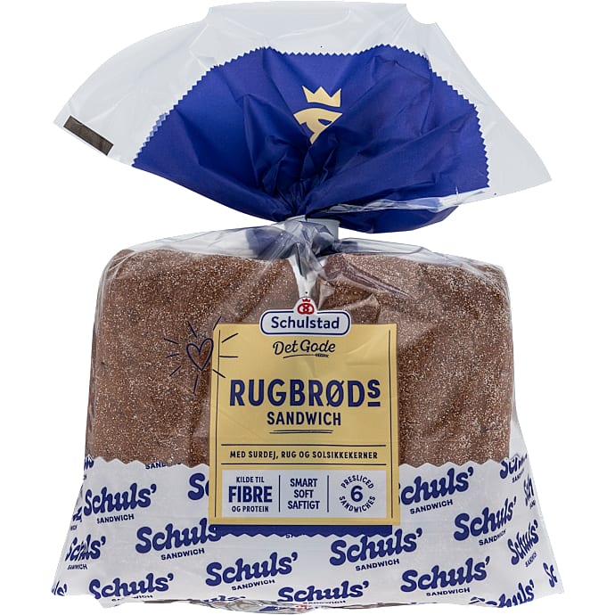 Rugbrøds sandwich