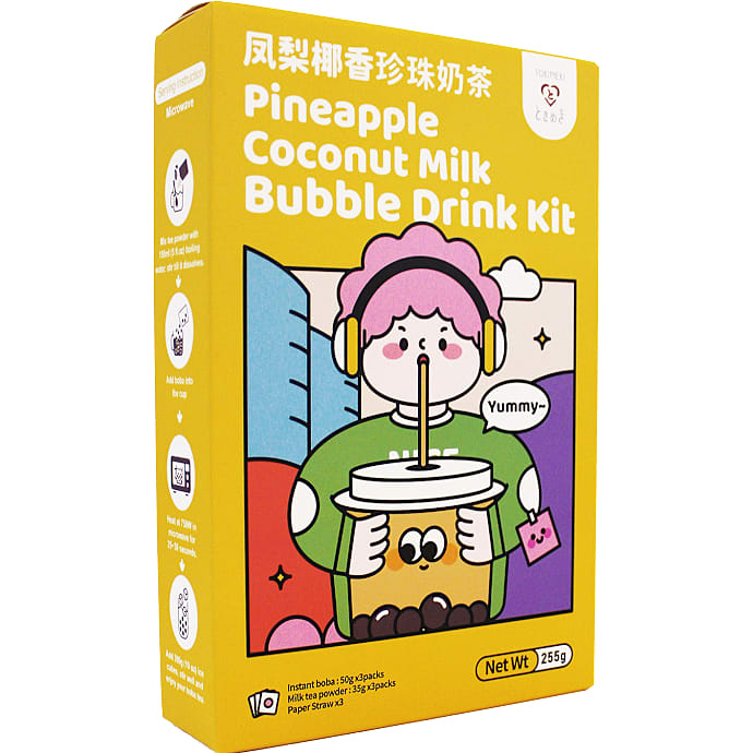 Tokimeki Bubbletea Ananas og Kokos