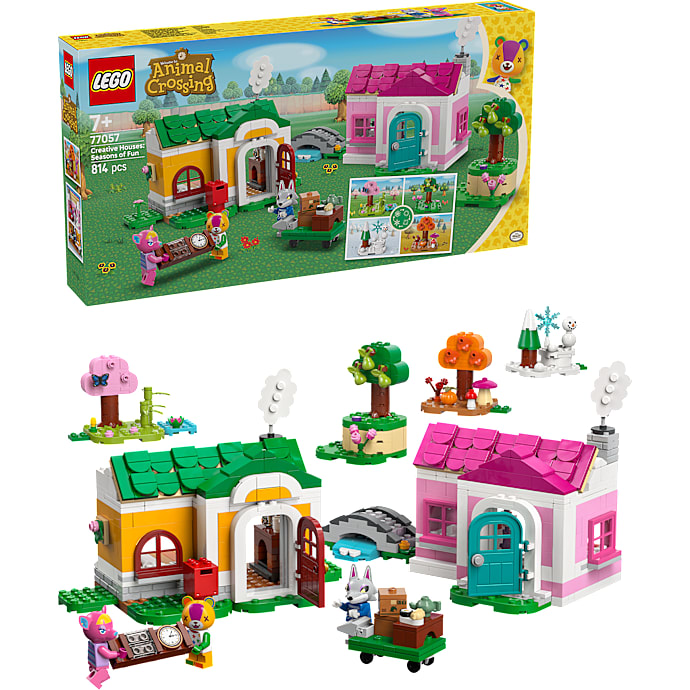 LEGO Animal Crossing Kreative huse: Sjove årstider 77057