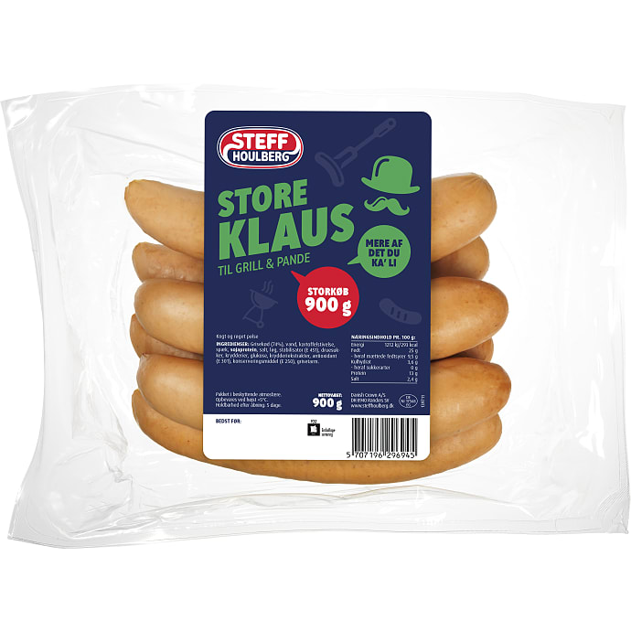 Grillpølser 74% kød