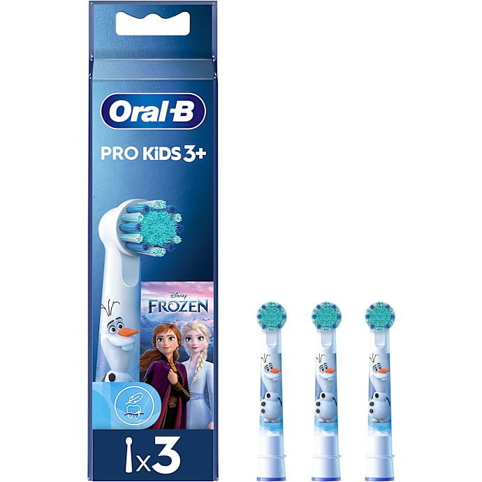 Oral-B Pro Kids 3+ tandbørstehoveder 3-pak Frozen