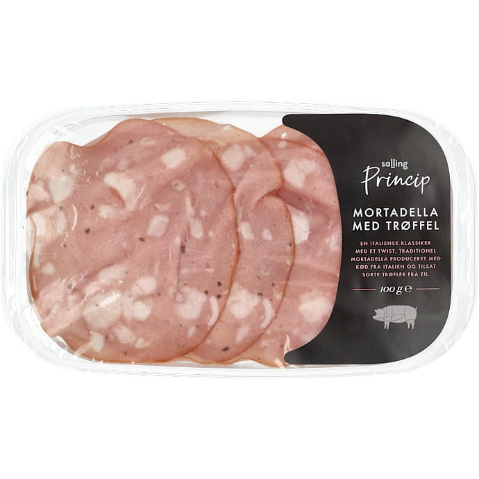 Mortadella m. trøffel – produktbillede