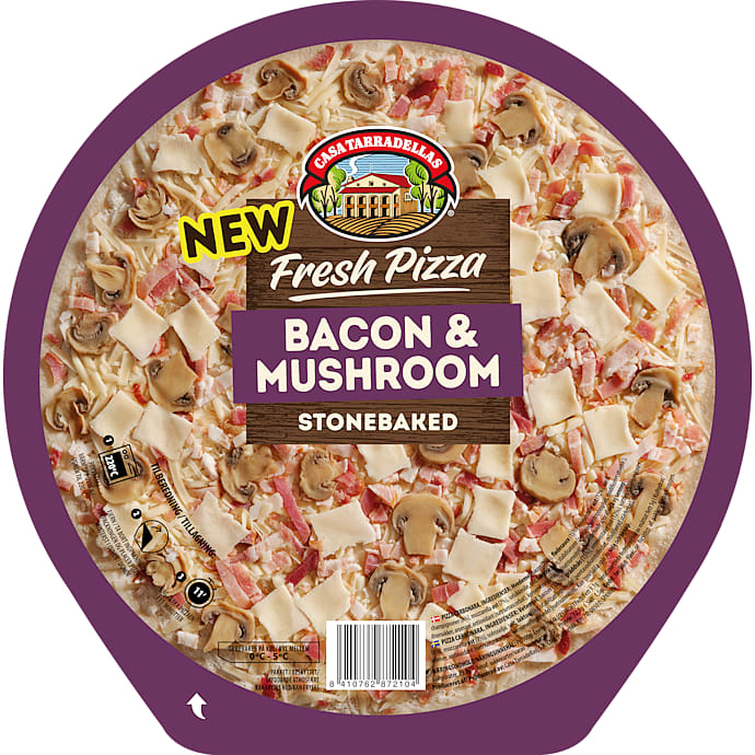 Pizza m. carbonara