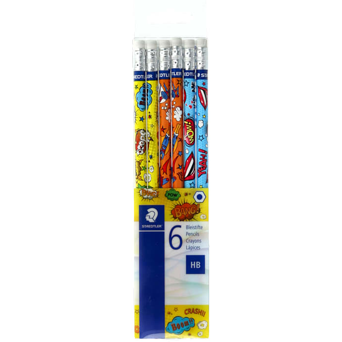 Staedtler blyanter 6-pak – flere varianter – assorteret