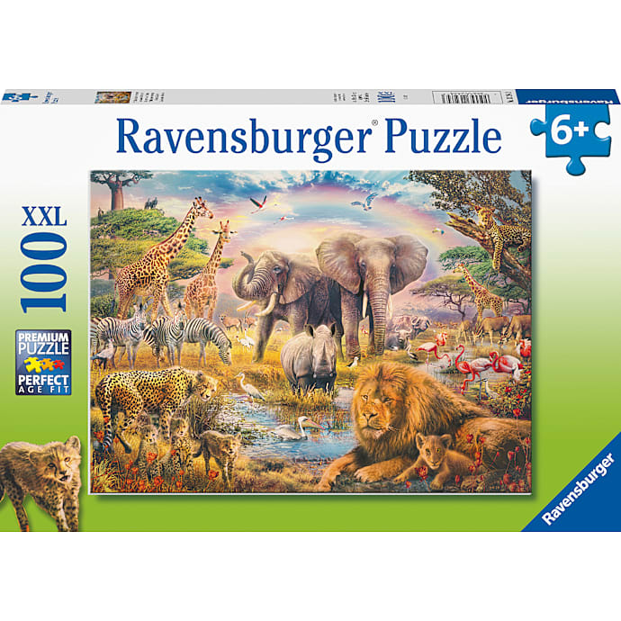 Den vilde natur puslespil - 100 brikker – produktbillede