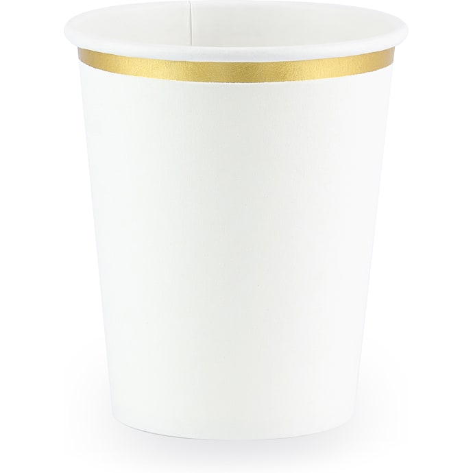 Papkrus 260 ml. 6-pak - Hvid