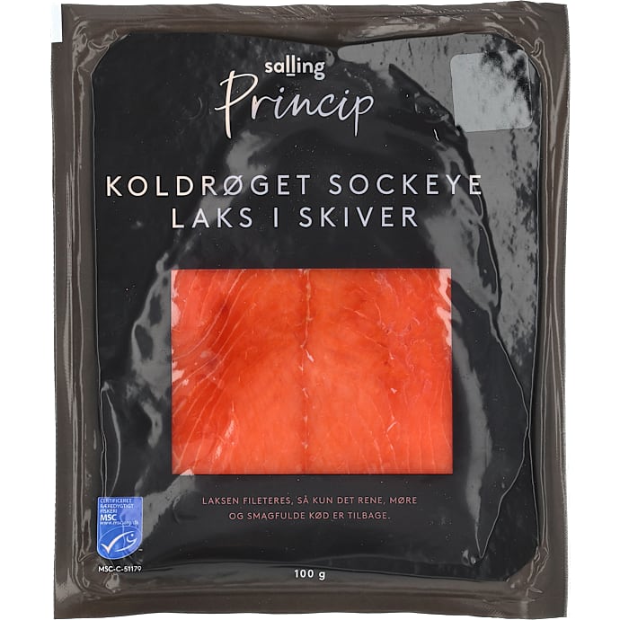 MSC Røget sockeye 100 g