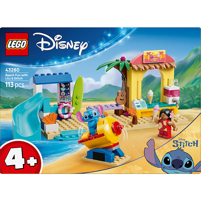 LEGO Disney Strandsjov med Lilo og Stitch 43280