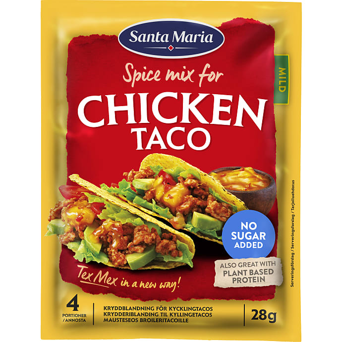 Kyllinge taco krydderiblanding mild