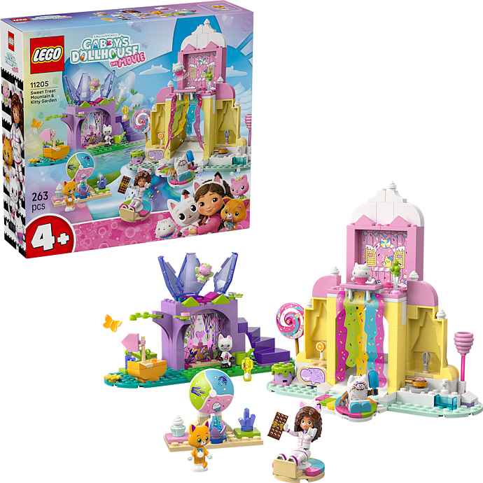 LEGO Gabby Gane-guf-bjerget og Kattehaven 11205