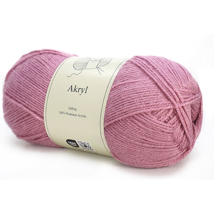 Salling Akrylgarn Rosa 12521