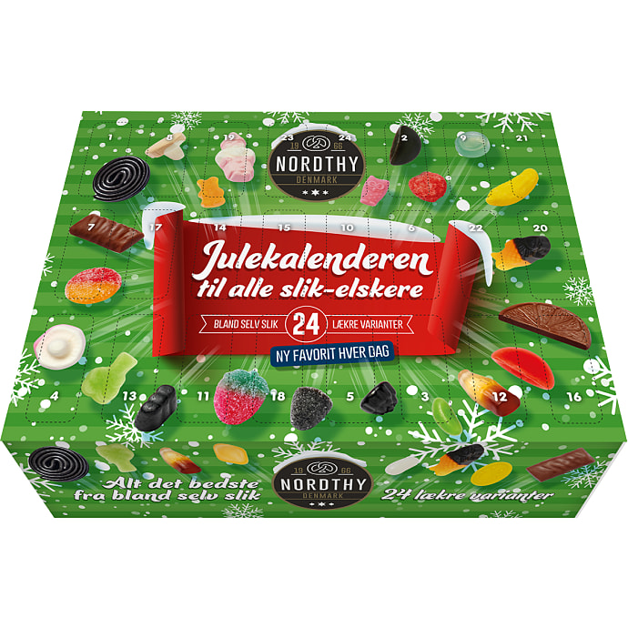 Julekalender m. slik