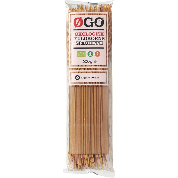 Øgo Spaghetti Fuldkorn Øko 500 g