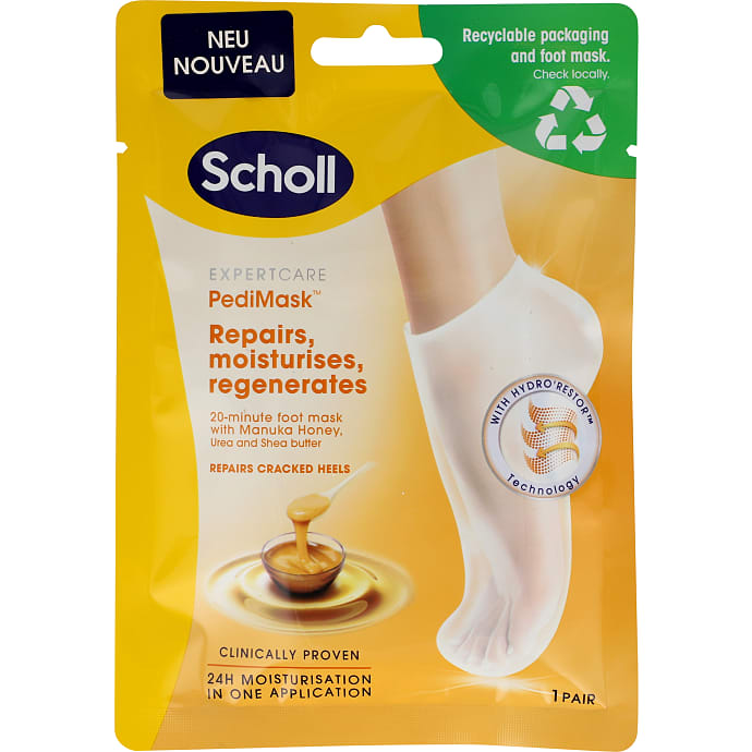 Scholl Fodmaske med Manukahonning