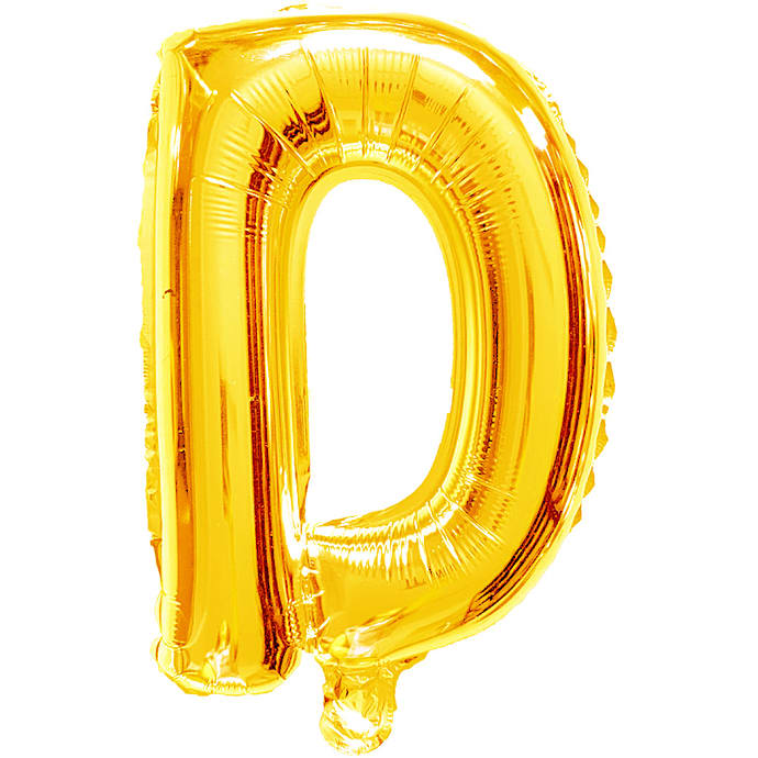 Salling Folieballon D 35 cm Guld