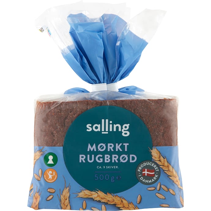 Mørkt rugbrød