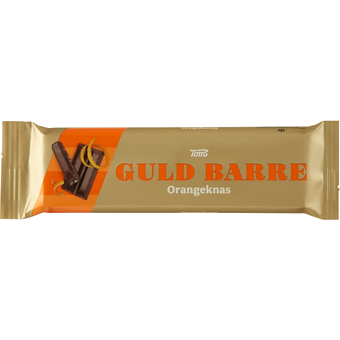 Toms Guld Barre Orangeknas 45 g