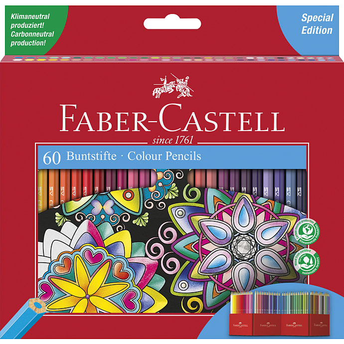 Faber-Castell farveblyanter 60 stk. – produktbillede
