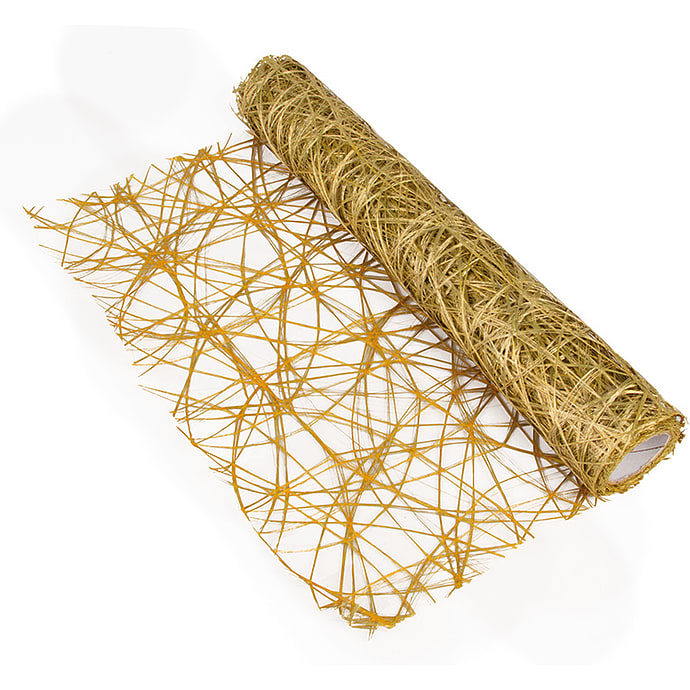 Bordløber 30 cm x 3 m Guldfarvet