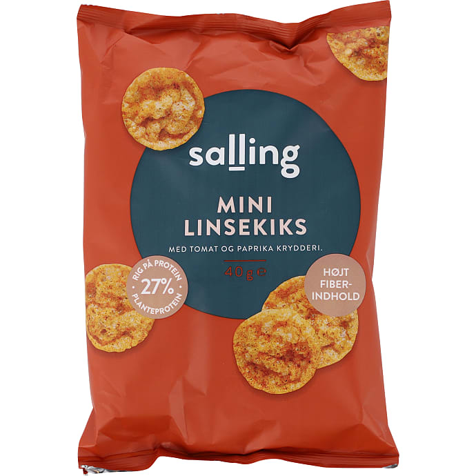 Salling Mini linsekiks paprika og tomat 40 g