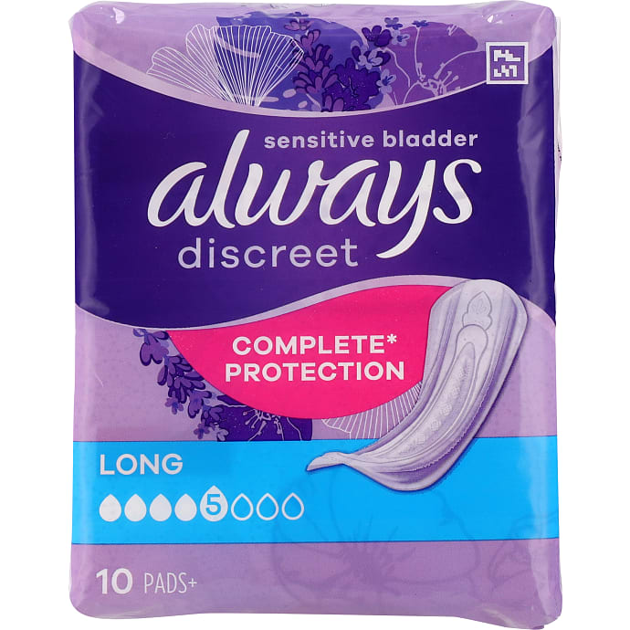 Always Discreet Pads Long 10 stk