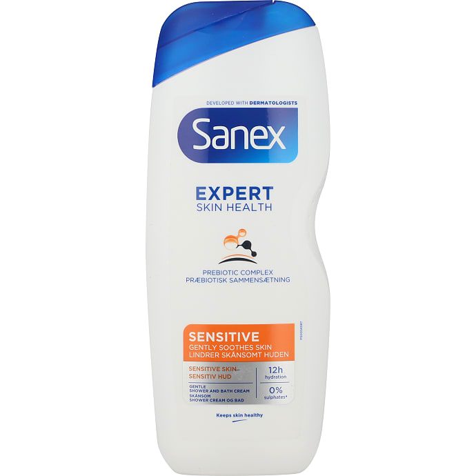Sanex Sensitive Shower Gel 600 ml