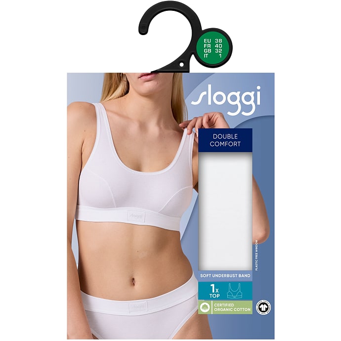 Sloggi dame BH str. 42 - hvid