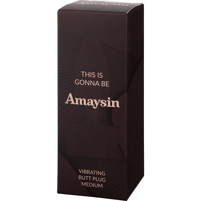 Amaysin Vibrerende butt plug medium
