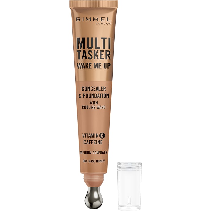 Wake Me Up concealer og foundation 065 Rose Honey