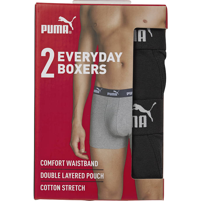PUMA Herre 2-pak tights str. XL sort