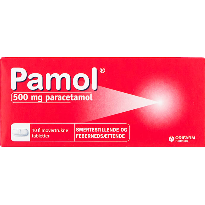 Smertestillende og febernedsættende tabletter 500 mg