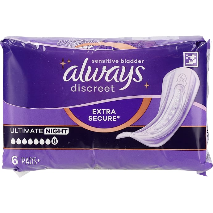 Always Trusseindlæg Ultimate Night 6 stk