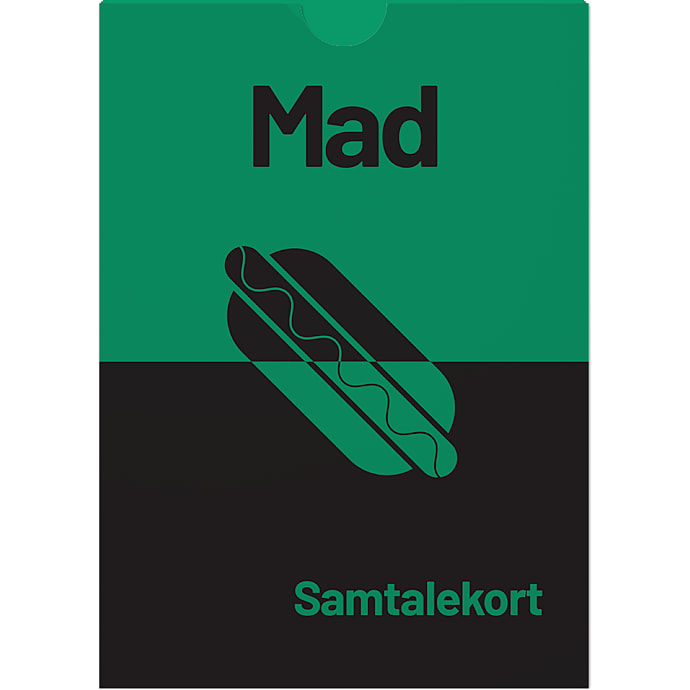 Snakspil Mad samtalekort – produktbillede