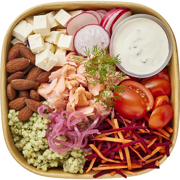 Salat m. laks