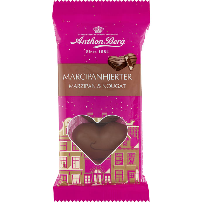 Marcipanhjerte m. nougat