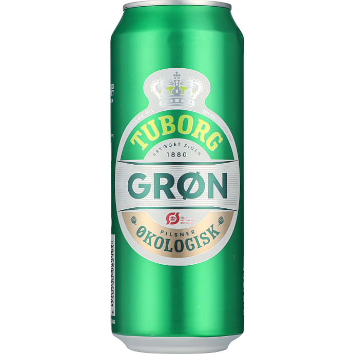 Grøn Tuborg Pilsner øko