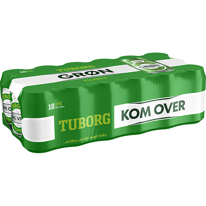 Grøn Tuborg Pilsner