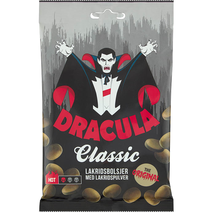 Dracula Classic Lakridsbolcher 90 g