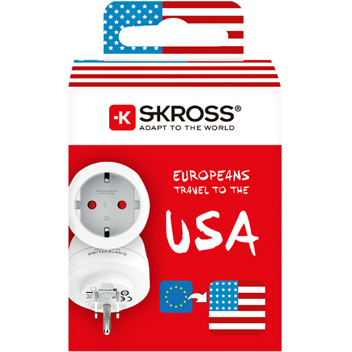 SKROSS rejseadapter 110-125 V