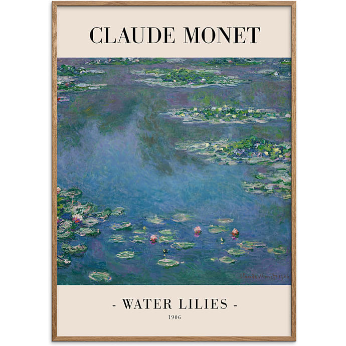 Citatplakat Water Lilies 1915