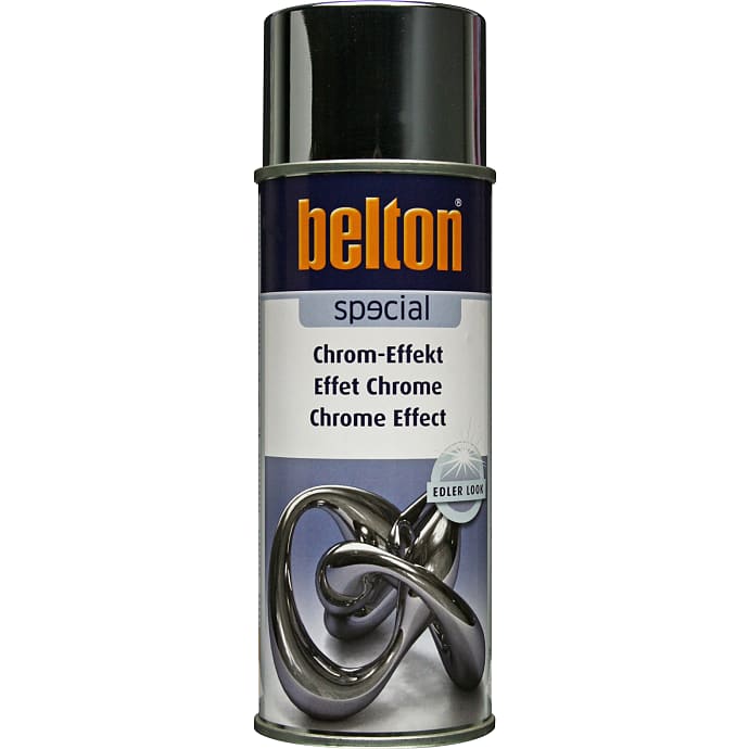 Belton spraymaling blank 0,4 liter - sølvfarvet